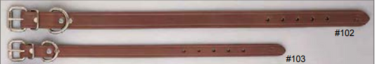 Bully™ Leather Collars (Regular) - 5/8"