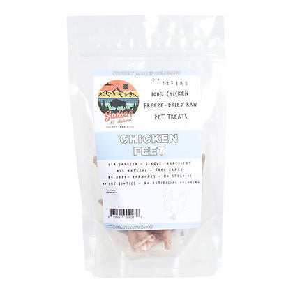 CASE of 6 Chicken Feet - 5 per bag