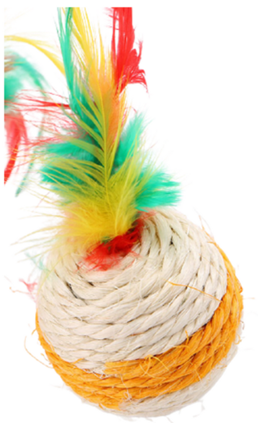 Sisal Feather Ball (import)