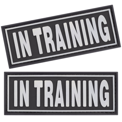 Dogline 3D Rubber In Training Removable Accessories for Dog Harness and Vest