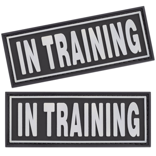 Dogline 3D Rubber In Training Removable Accessories for Dog Harness and Vest