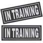 Dogline 3D Rubber In Training Removable Accessories for Dog Harness and Vest