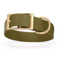 Viper Biothane Waterproof Collar - Brass Hardware - Size XL, Wide (20 to 24 inches)