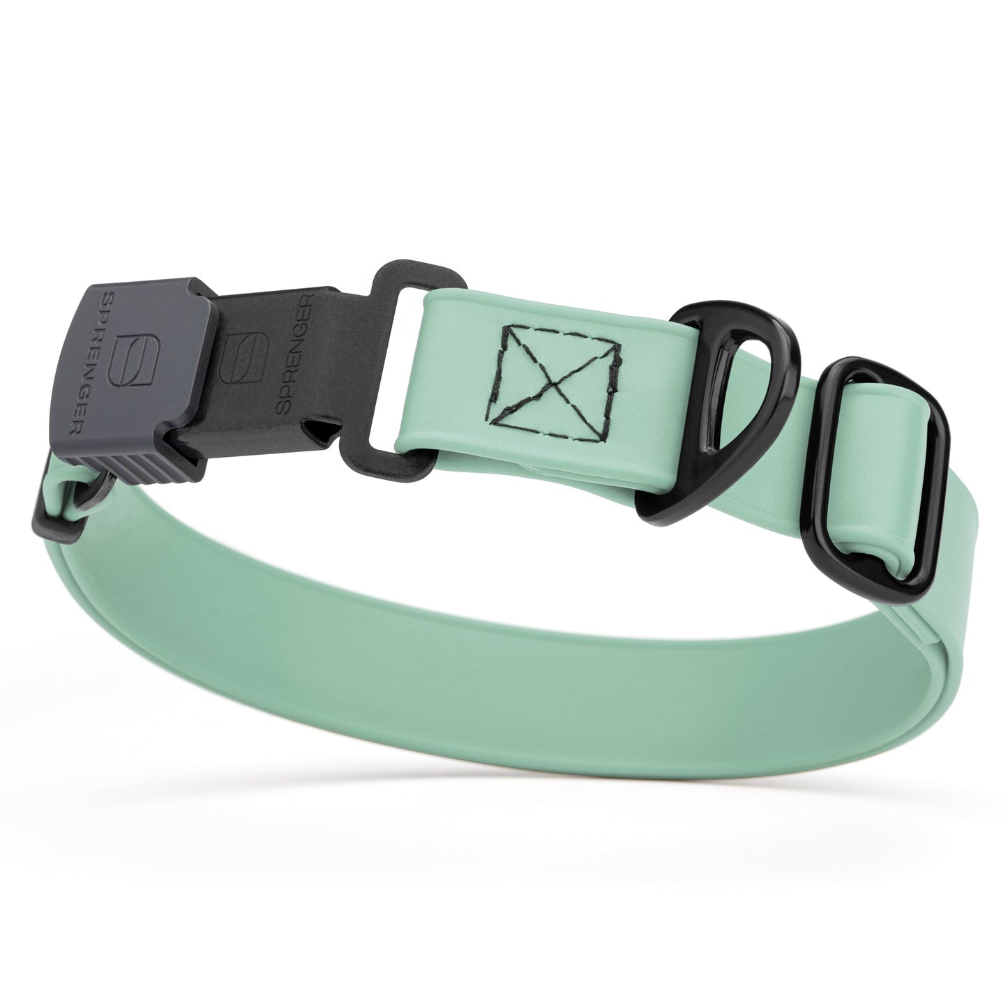Dogline Biothane Waterproof Dog Collar with Herm Sprenger Stainless Steel Quick Release Buckle