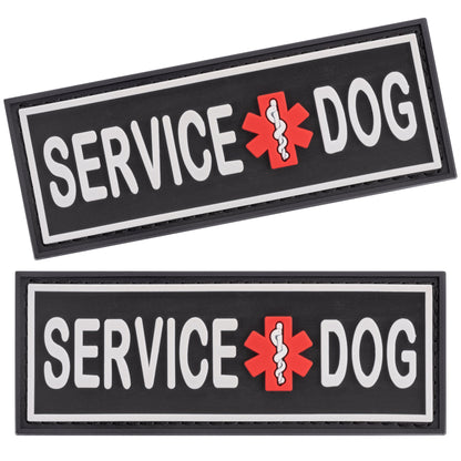 Dogline Service Dog 3D Rubber Accessories