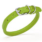 Soft Leather Round Dog Collar
