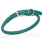 Soft Leather Round Dog Collar
