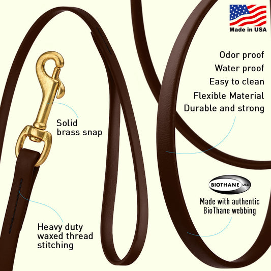 Viper Biothane Long Line 15 ft Dog Lead