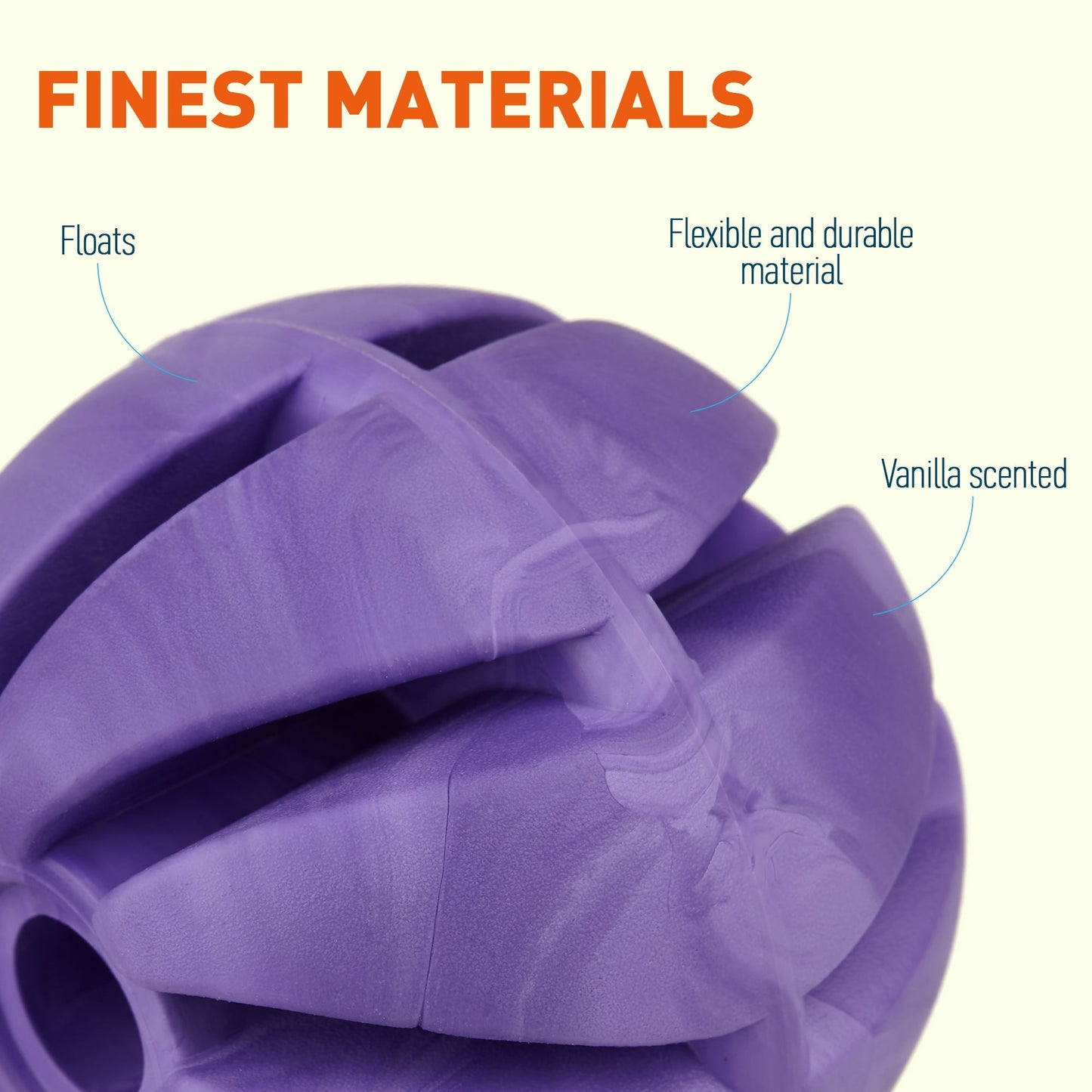 Rubber Spiral Ball