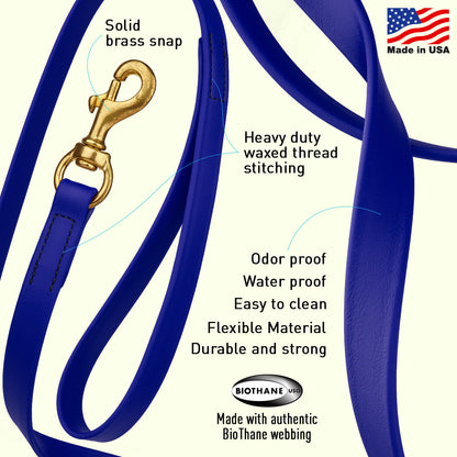Viper Biothane Working Dog Lead, 4 Feet Long