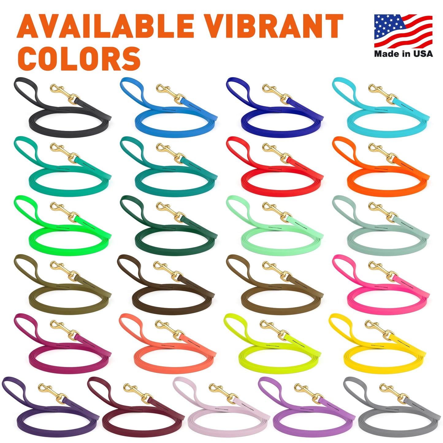 Viper Long Line 10 ft Biothane Dog Lead