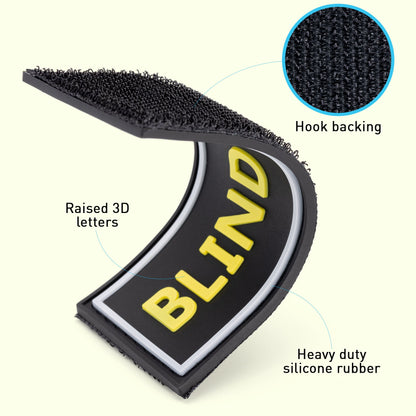 Dogline Blind Dog 3D Rubber Accessories