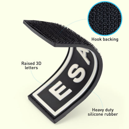 Dogline ESA Dog 3D Rubber Accessories