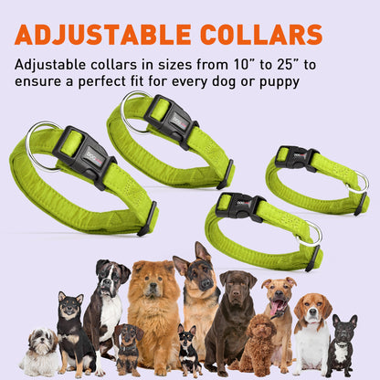 Comfort Microfiber Flat Dog Collar