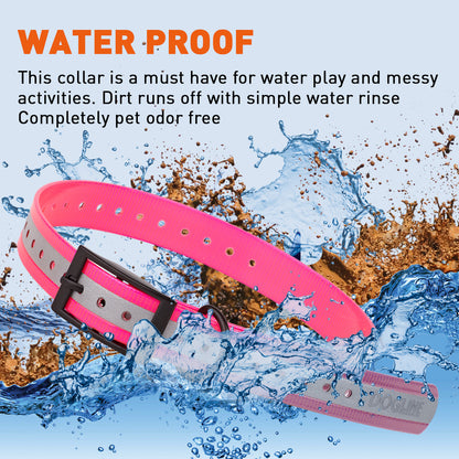 Biothane Reflective E-Collar Replacement Strap