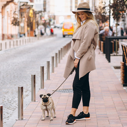 Soft Leather Round Dog Lead
