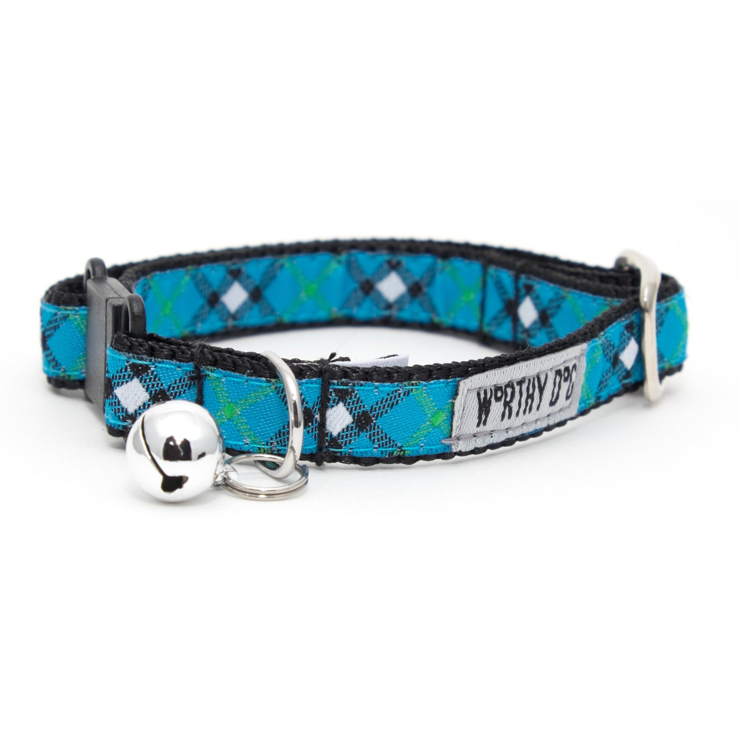 Bias Plaid Cat Collar