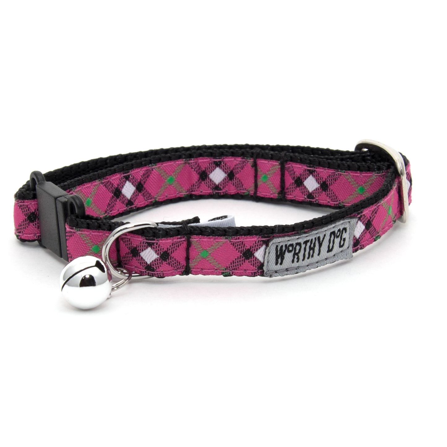 Bias Plaid Cat Collar