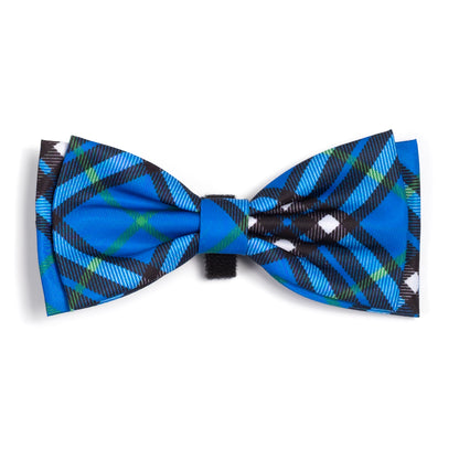 Bias Plaid Bow Tie