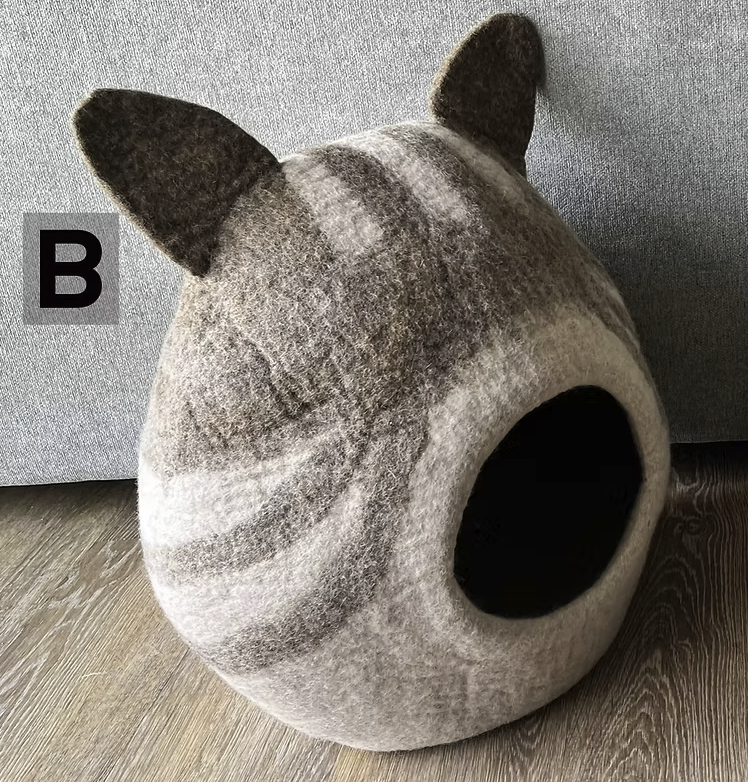 Felt Cat Cave