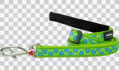 6 Ft Adjustable Dog Leads (with Padded Handle) - Stars