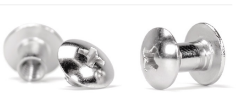 TWO-PART REPLACEMENT SCREW POST NICKEL-PLATED