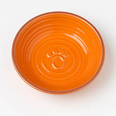Stoneware Key West Embossed Paw Saucer (Inner Pack: 4)