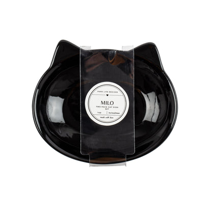 Milo 2-Pack Cat Dish Set - Park Life Designs