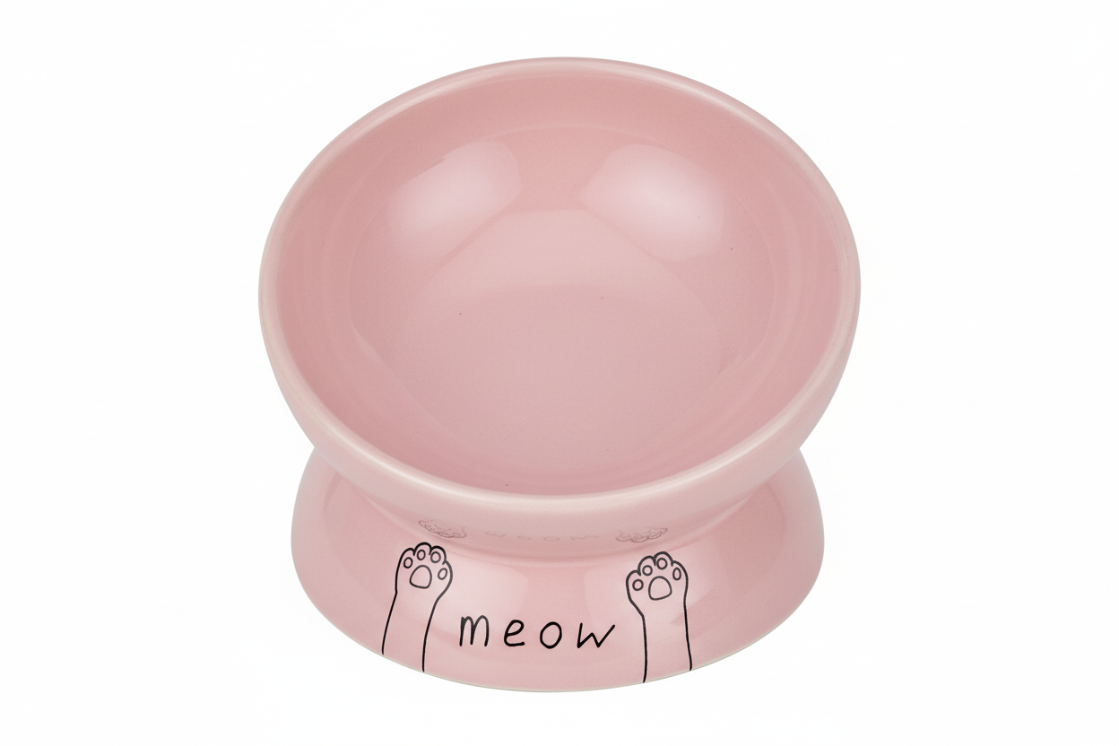 Meow Raised Cat Feeder - Park Life Designs