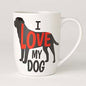Mugs - I Love My Dog (Inner Pack: 4)