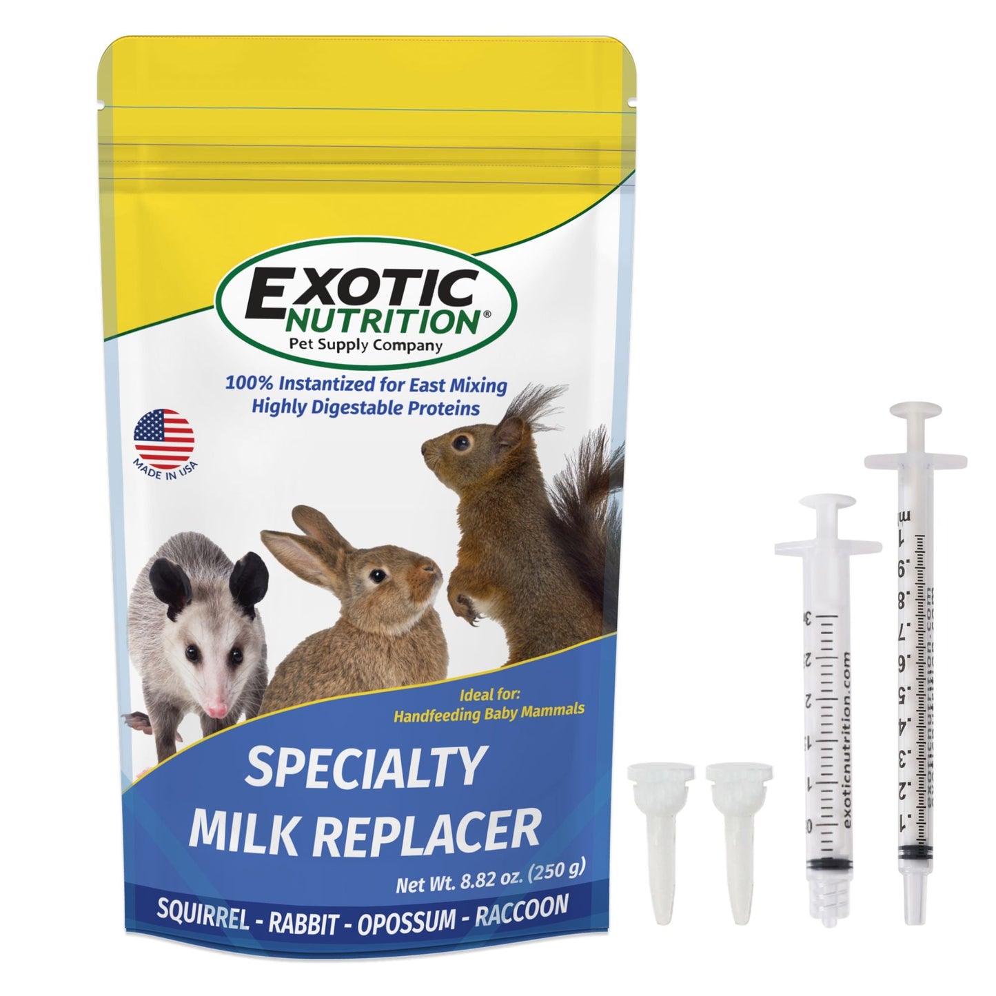 Baby Squirrel Nursing Set