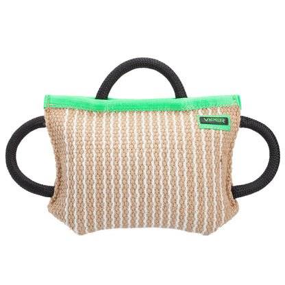 Viper Jute Classic Dog Bite Pillow