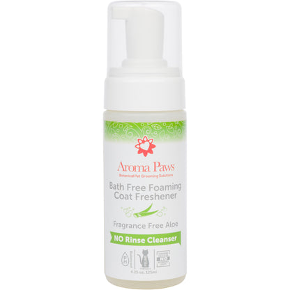 4.25 oz. Bath Free Foaming Coat Freshener - Fragrance Free Aloe