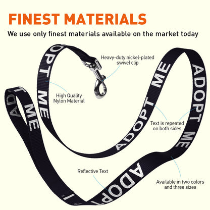 Reflective Nylon Dog Leash