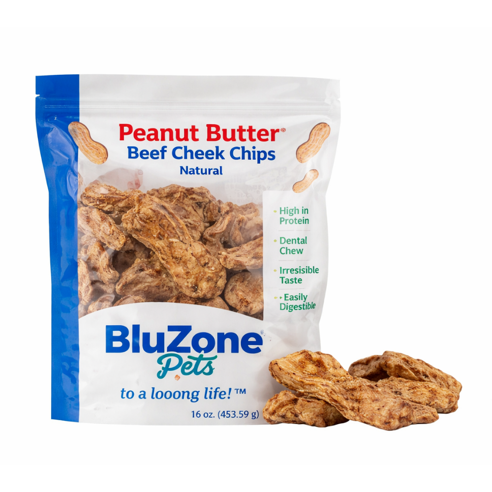 Peanut Butter Beef Cheek Chips (1 lb. Bag)