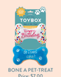 Fringe Studio Best Dog Toybox Bone A Pet-Treat dog toys