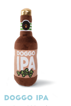 Fringe Studio DOGGO IPA PLUSH DOG TOY