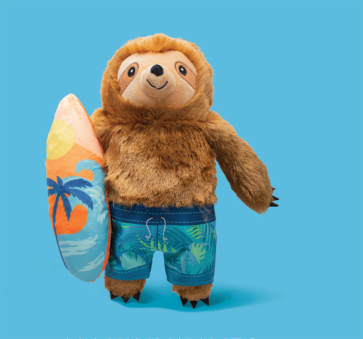 MAKIN WAVES PLUSH DOG TOY Case of 4