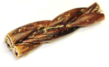 6" Braided Beef Gullets (Bulk)  - Pack of 25