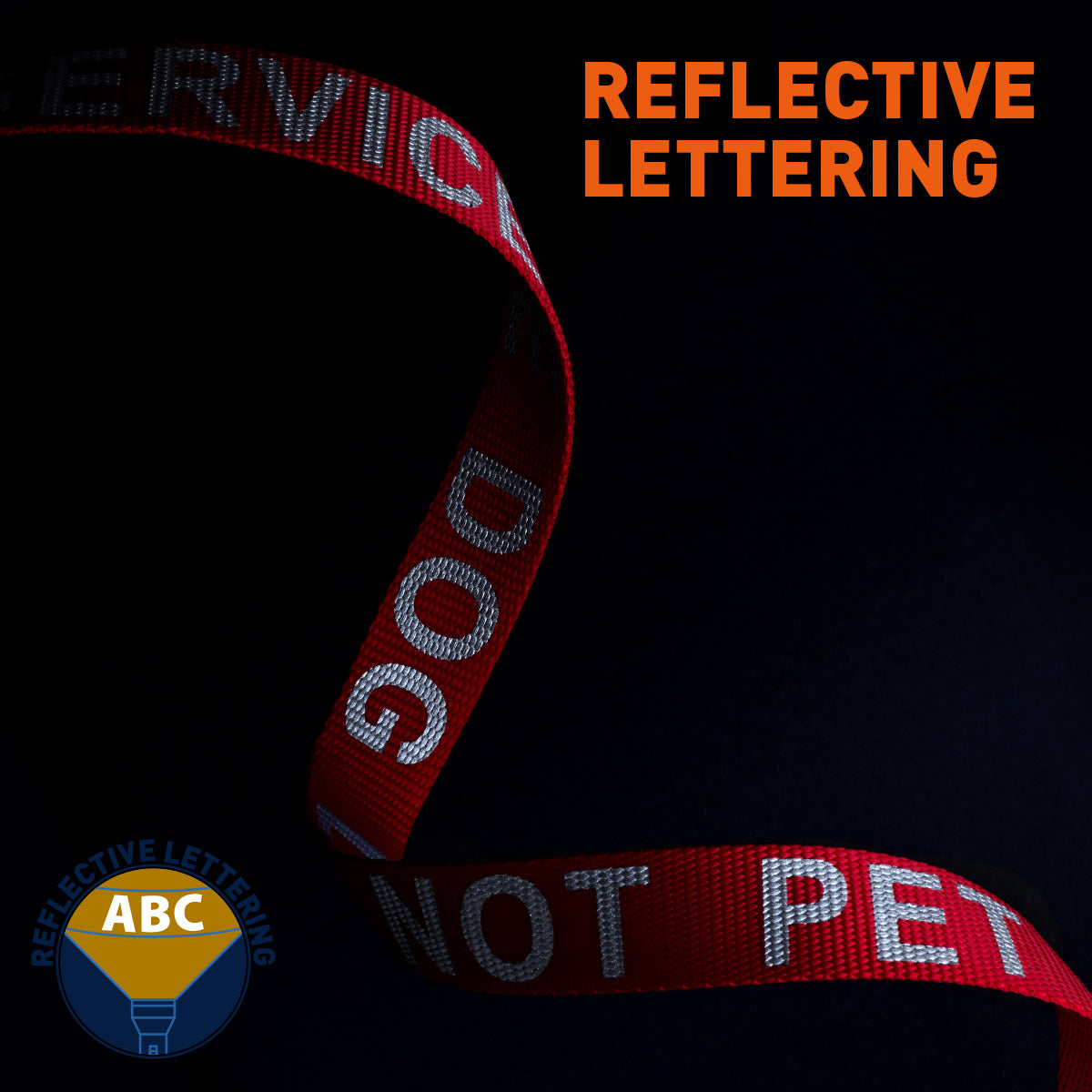 Reflective Nylon Dog Leash