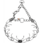 Herm Sprenger - ULTRA-PLUS Training Collar with Center-Plate, Assembly Chain, and Snap Hook - Comfort Version - Stainless steel