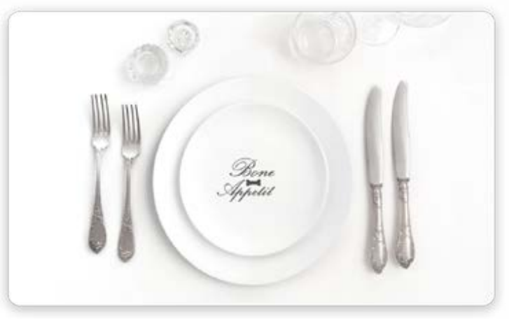 Bone Appetit Pet Placemat