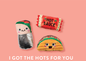 Fringe Studio I GOT THE HOT FOR U 3 PIECE SMALL TOY Case of 4