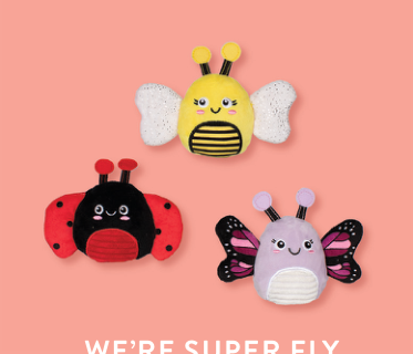 Fringe Studio WE'RE SUPER FLY 3 PIECES SMALL DOG TOY Case of 4