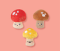 Fringe Studio SHROOMING 3PCS SMALL DOG TOY Case of 4