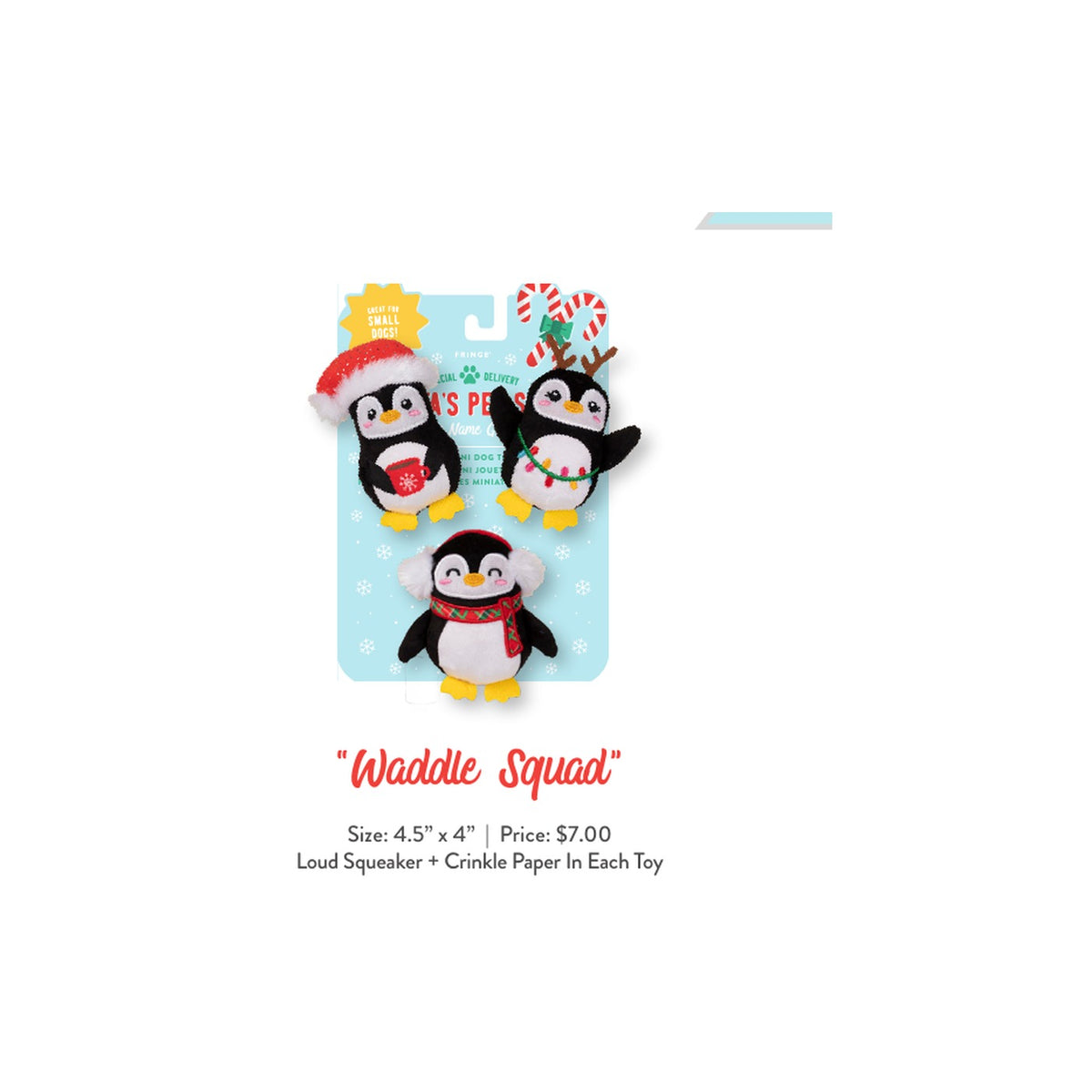 WADDLE SQUAD-packs of 4