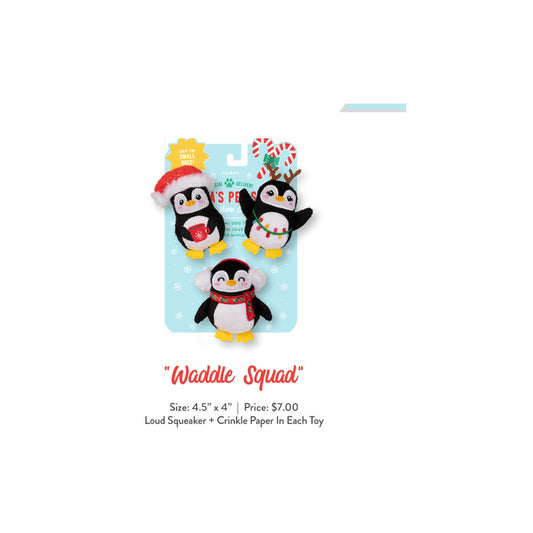 WADDLE SQUAD-packs of 4