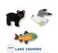LAKE CRUISERS 3 PIECE SMALL DOG TOY SET Case of 4
