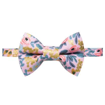 The Catchella - Cat Collar and Matching Removable Bow Tie