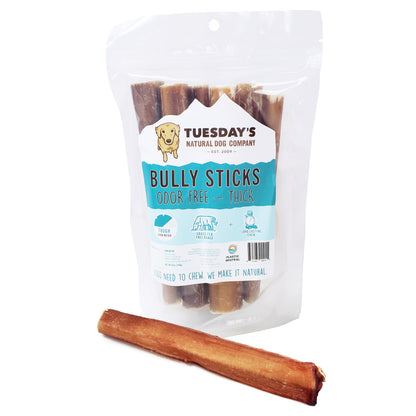 6" Thick Bully Odor Free - 8 oz- EACH